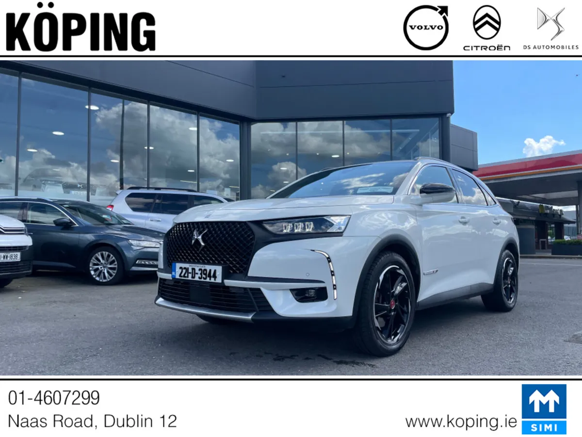DS Automobiles DS 7 Crossback MPV, Petrol Plug-in Hybrid, 2022, White