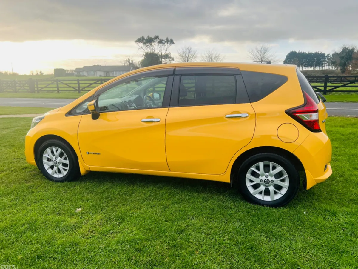 Nissan Note Hatchback, Petrol Hybrid, 2018, Yellow