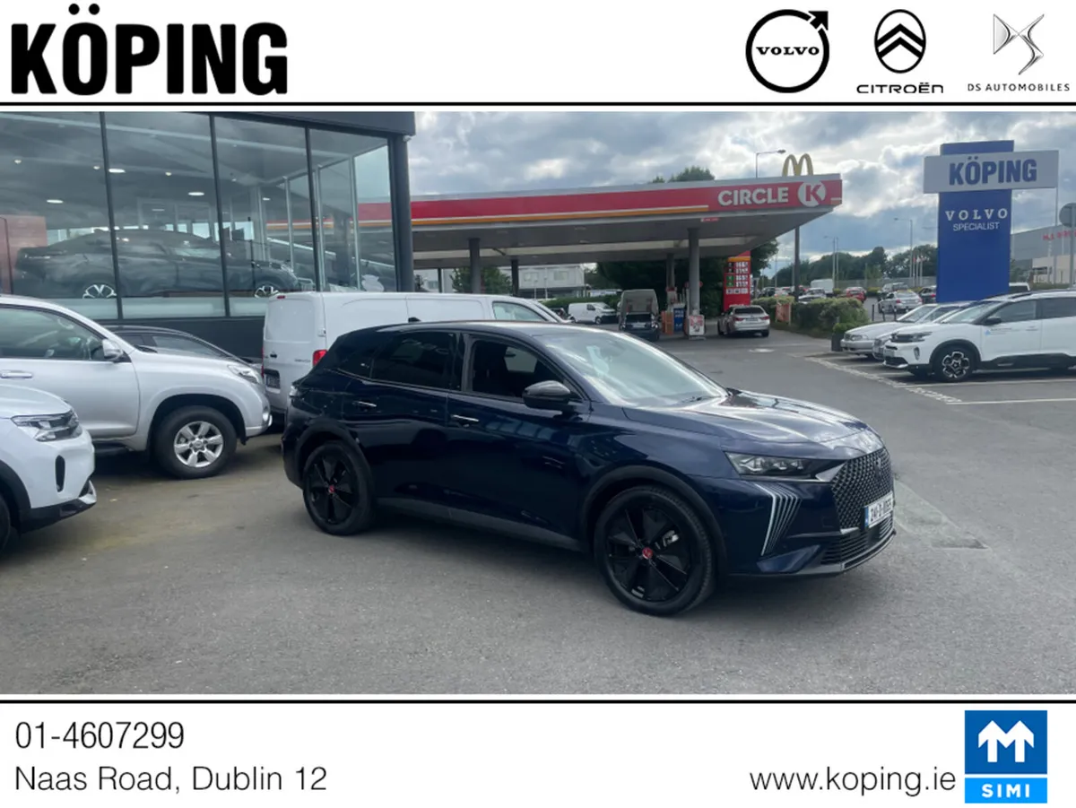 DS Automobiles DS 7 Crossback SUV, Petrol Plug-in Hybrid, 2024, Blue