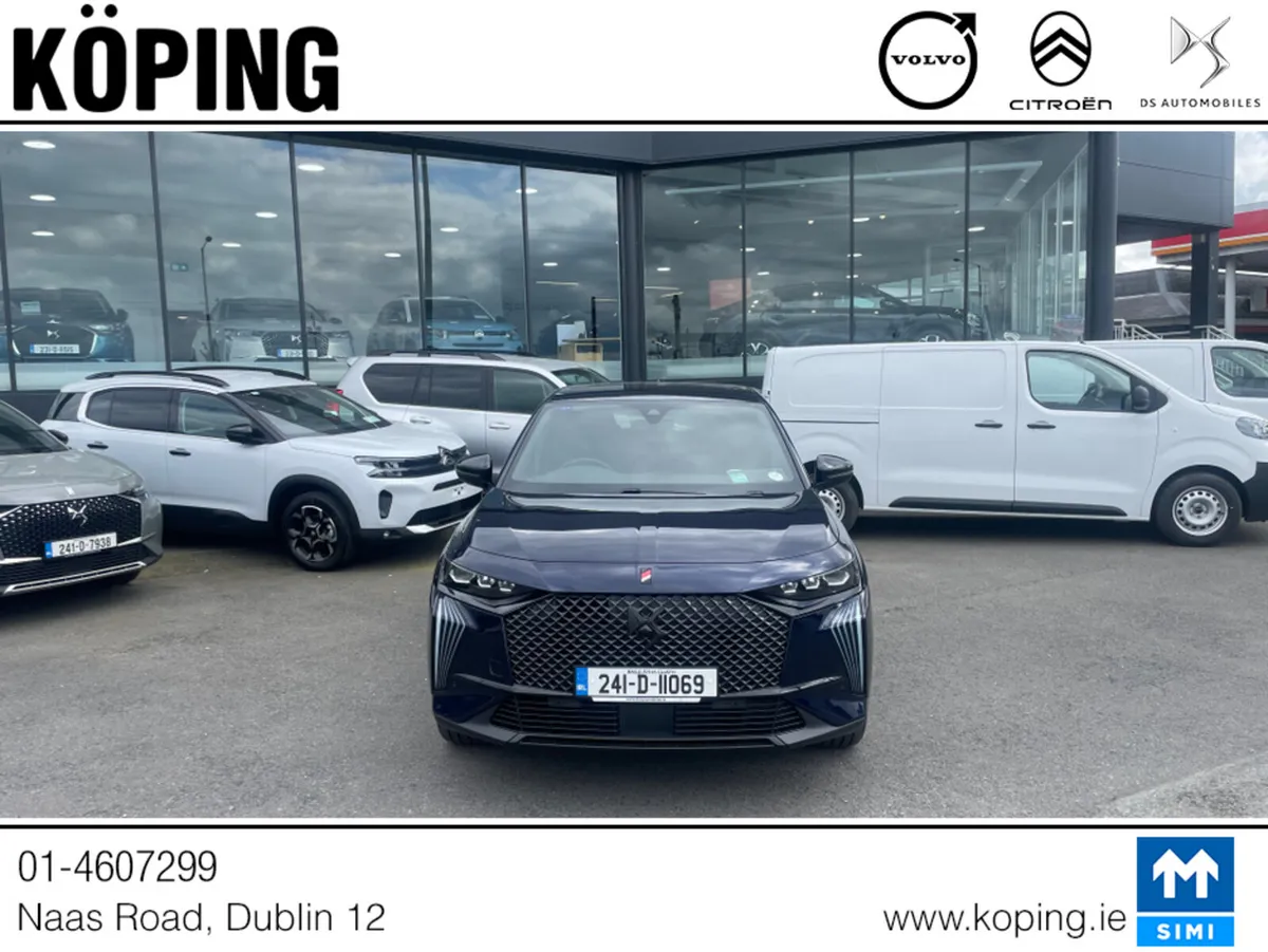 DS Automobiles DS 7 Crossback SUV, Petrol Plug-in Hybrid, 2024, Blue