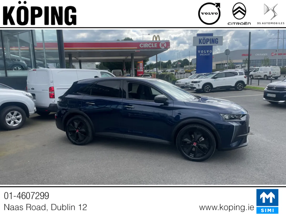 DS Automobiles DS 7 Crossback SUV, Petrol Plug-in Hybrid, 2024, Blue