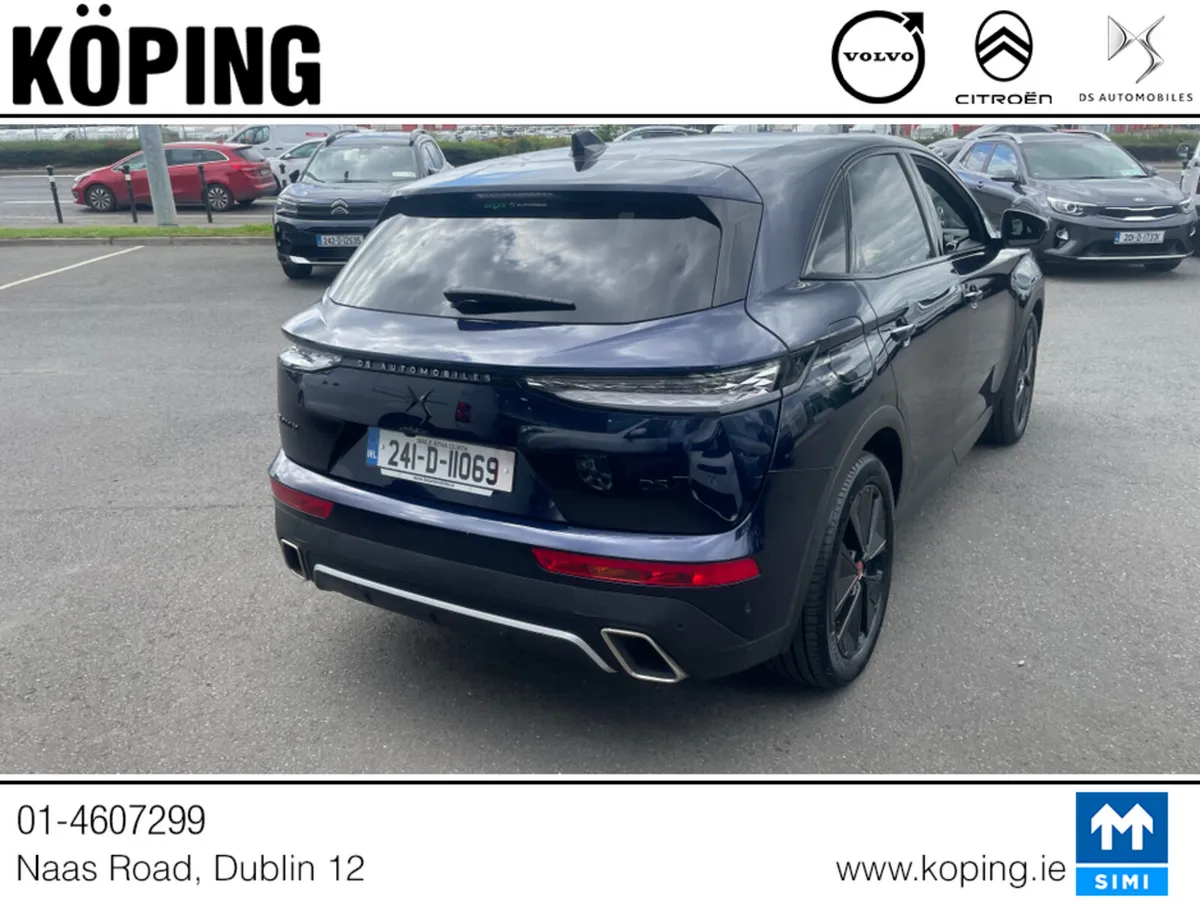 DS Automobiles DS 7 Crossback SUV, Petrol Plug-in Hybrid, 2024, Blue