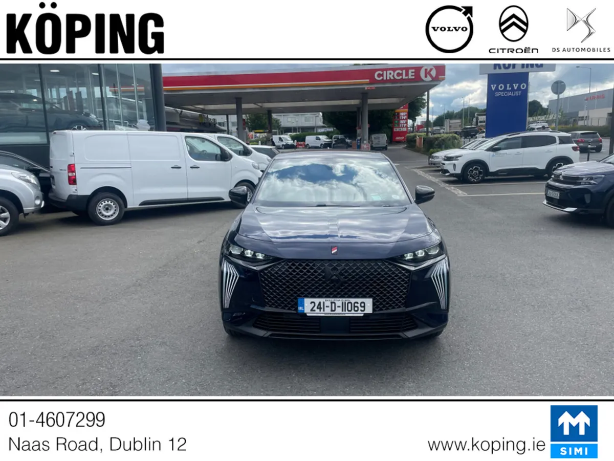 DS Automobiles DS 7 Crossback SUV, Petrol Plug-in Hybrid, 2024, Blue