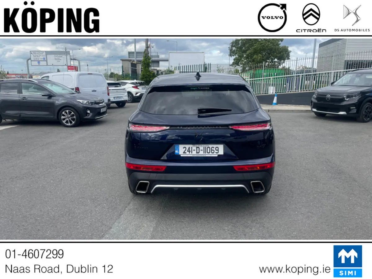 DS Automobiles DS 7 Crossback SUV, Petrol Plug-in Hybrid, 2024, Blue