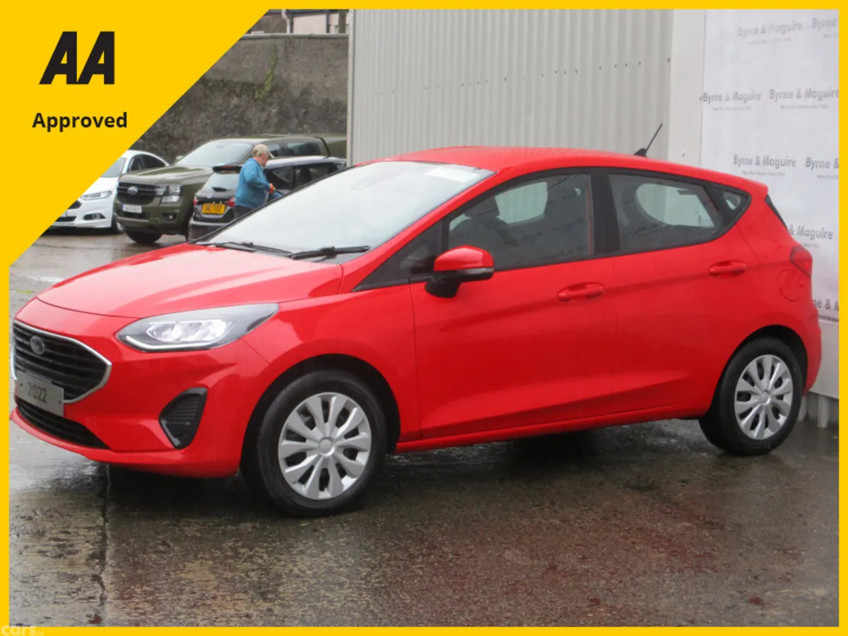 Ford Fiesta Hatchback, Petrol, 2022, Red