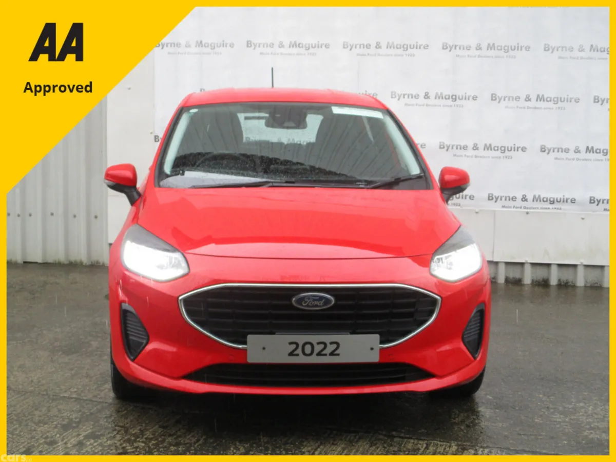 Ford Fiesta Hatchback, Petrol, 2022, Red