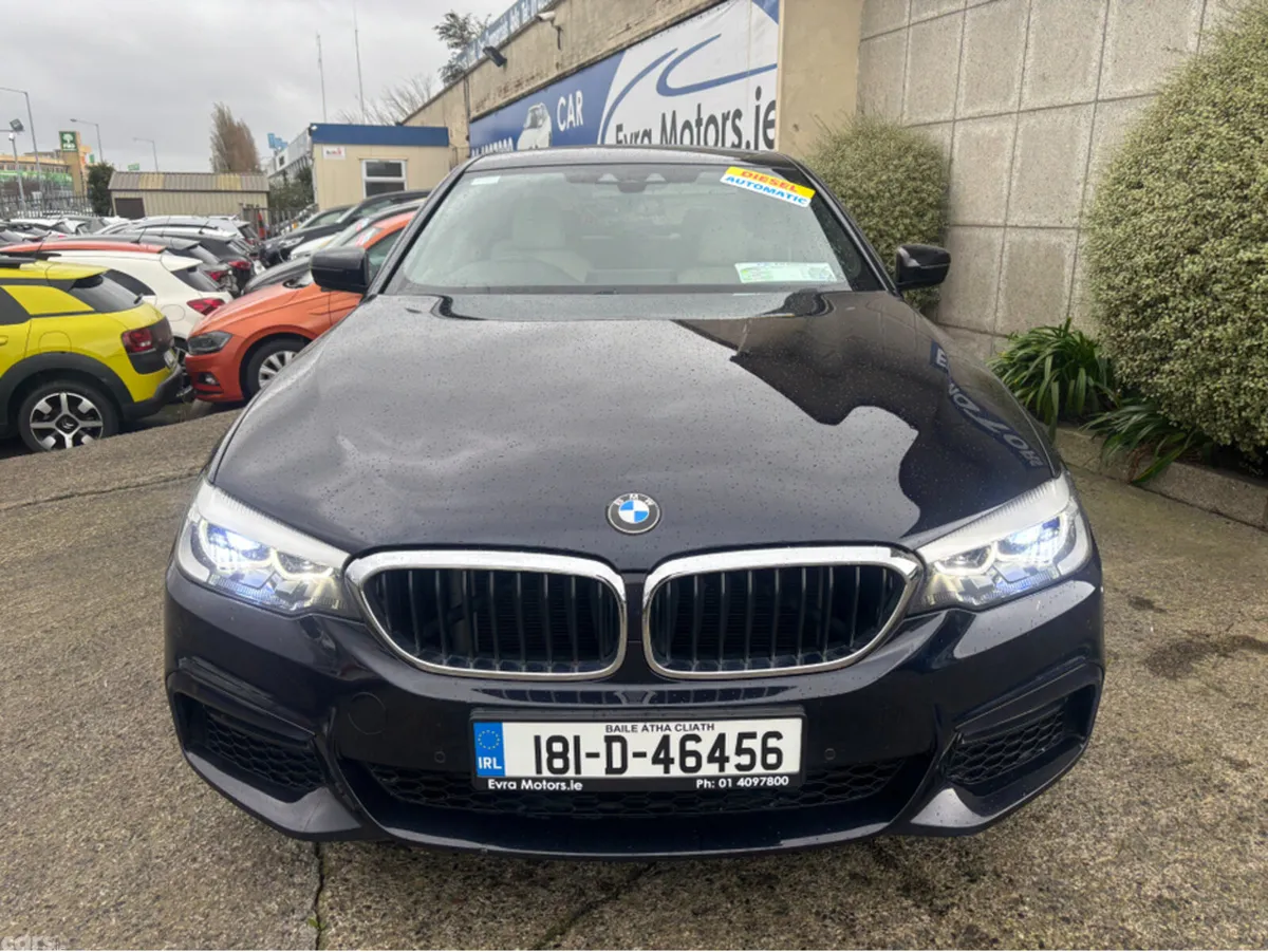 BMW 5-Series Saloon, Diesel, 2018, Black