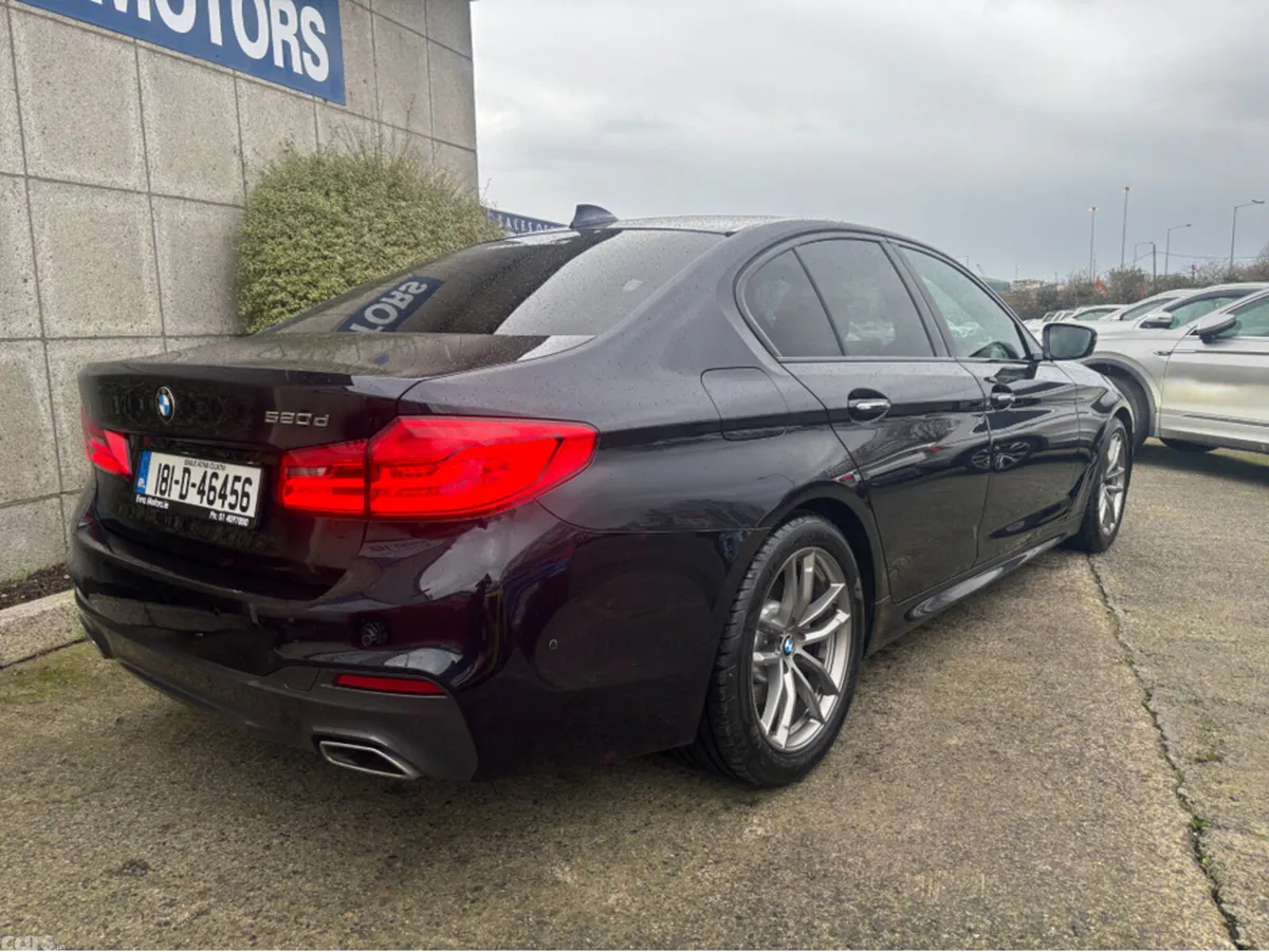 BMW 5-Series Saloon, Diesel, 2018, Black