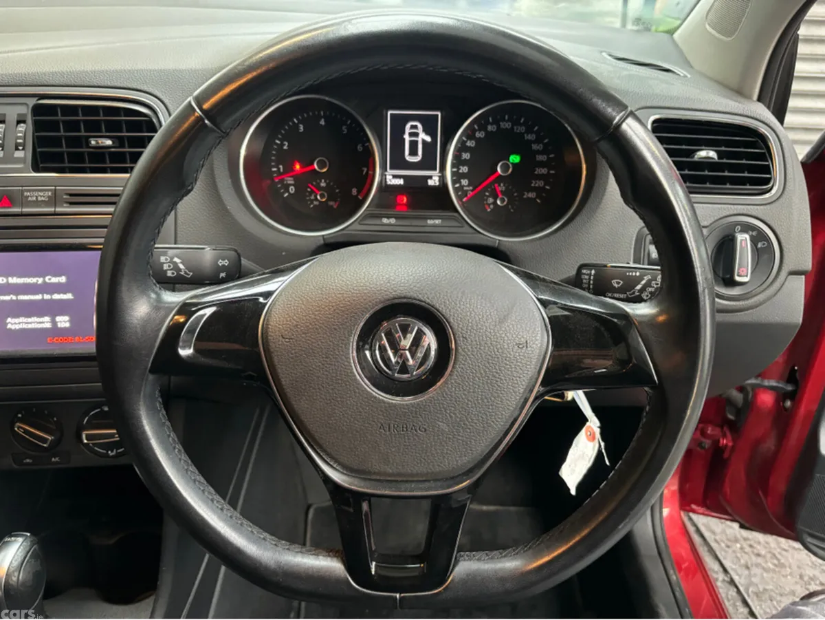 Volkswagen Polo Hatchback, Petrol, 2016, Red