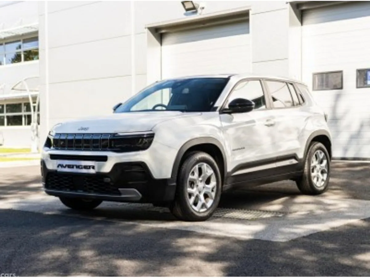 Jeep Avenger SUV, Electric, 2025, White