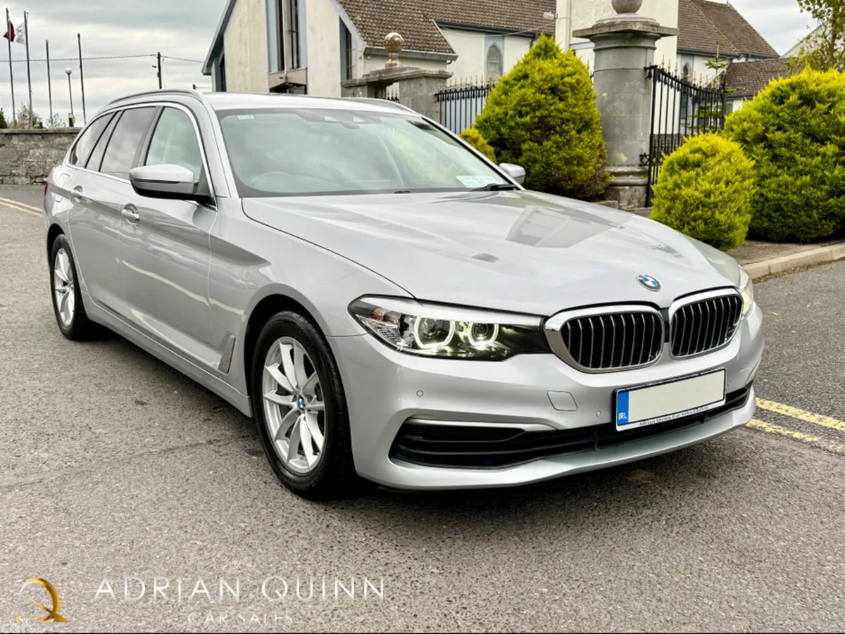 BMW 5-Series Estate, Diesel, 2019, Silver