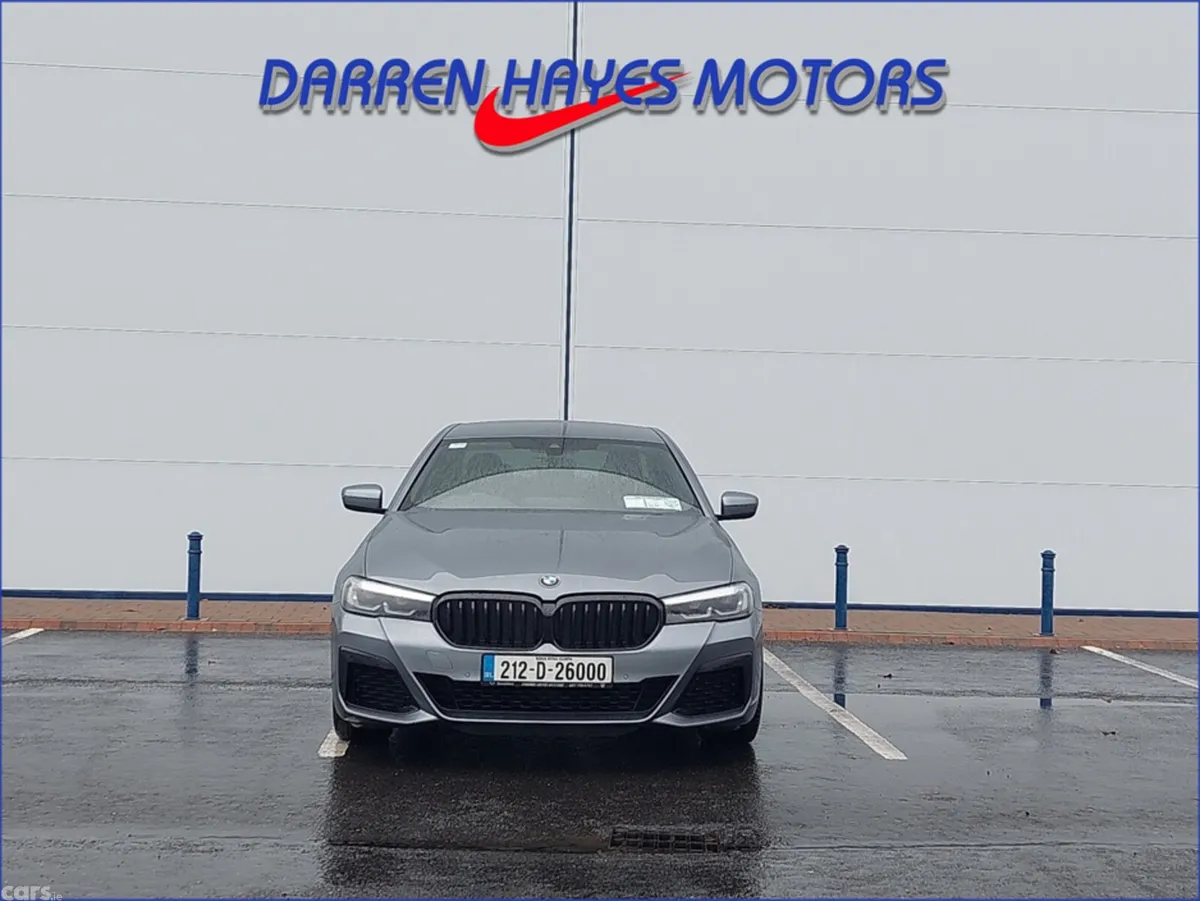 BMW 5-Series Saloon, Diesel, 2021, Blue