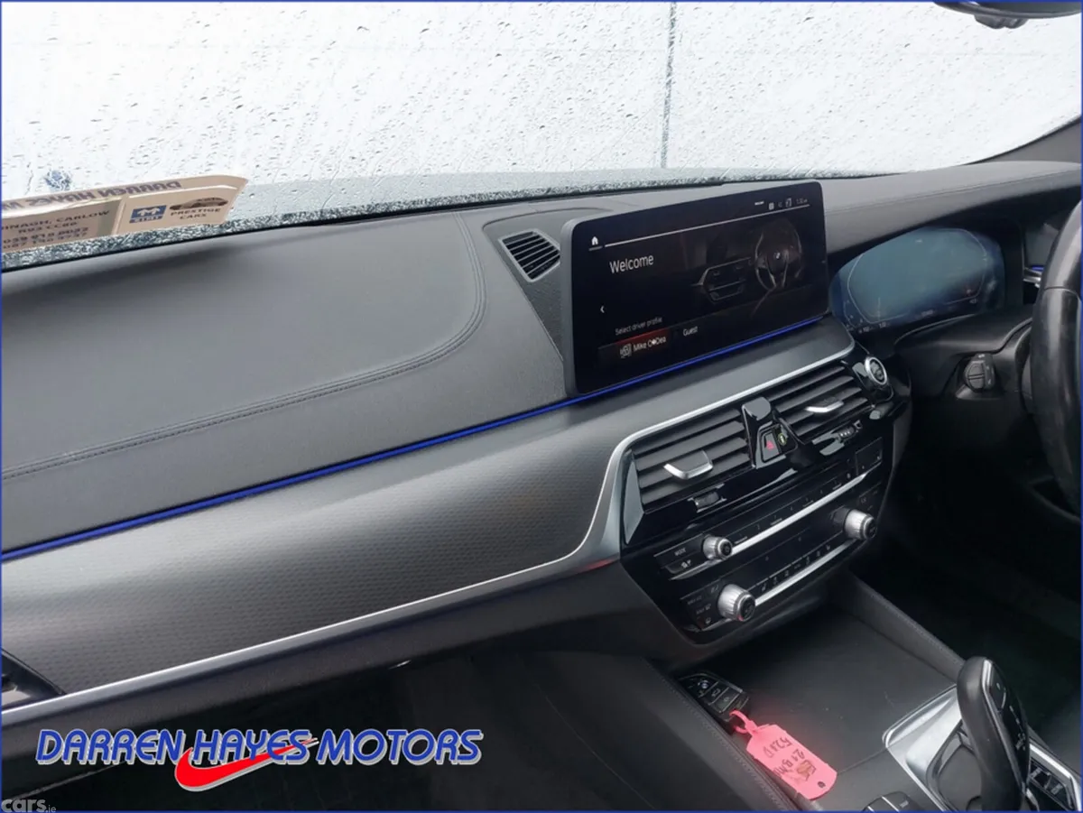BMW 5-Series Saloon, Diesel, 2021, Blue