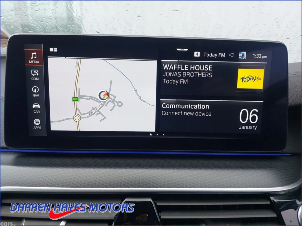 BMW 5-Series Saloon, Diesel, 2021, Blue