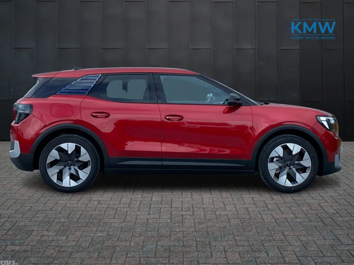 Ford Explorer SUV, Electric, 2026, Red