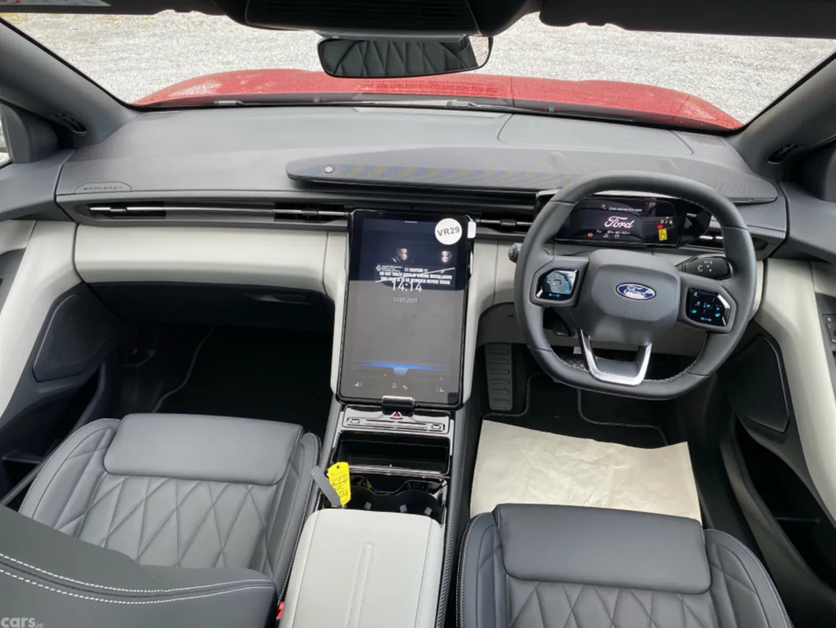 Ford Explorer SUV, Electric, 2026, Red