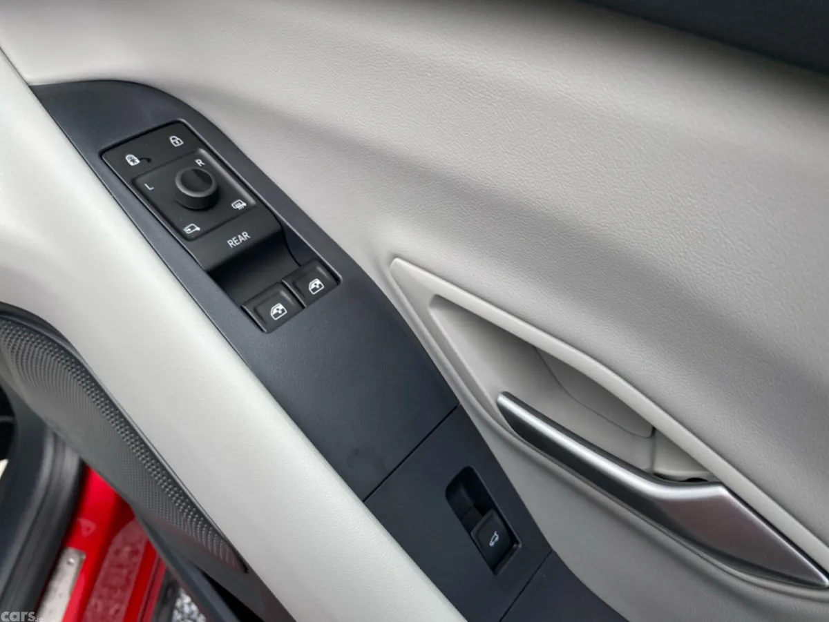 Ford Explorer SUV, Electric, 2026, Red