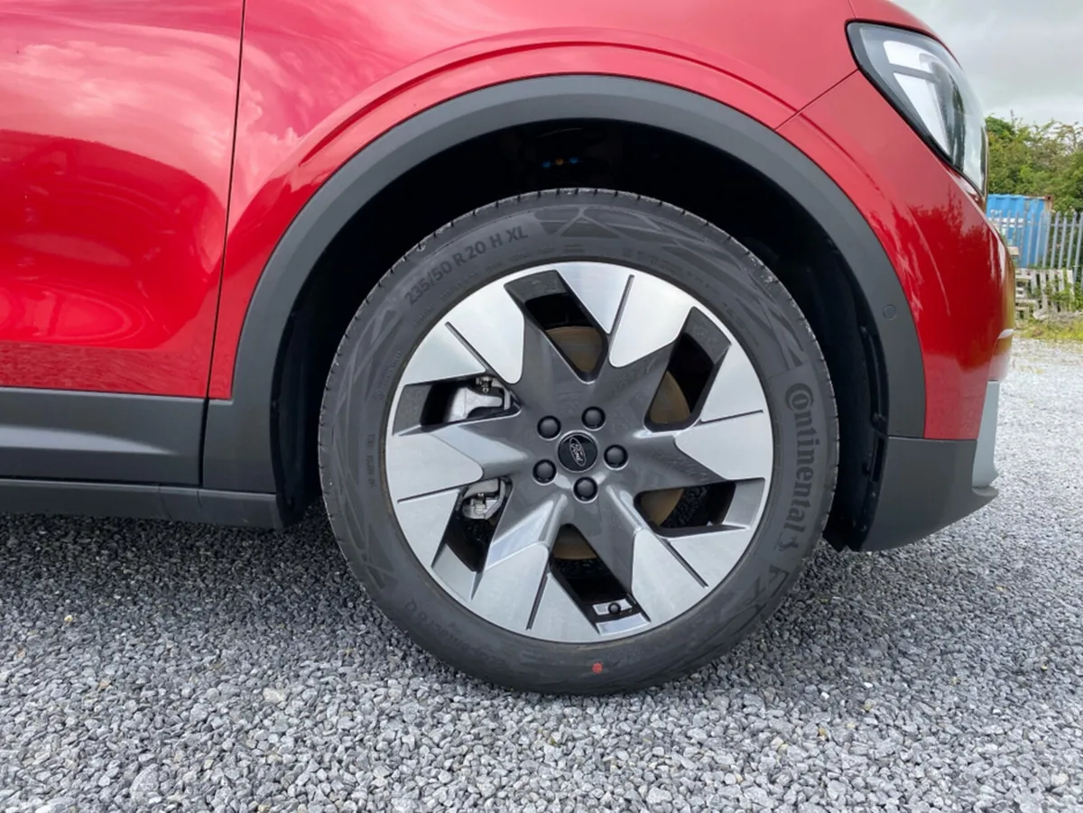 Ford Explorer SUV, Electric, 2026, Red