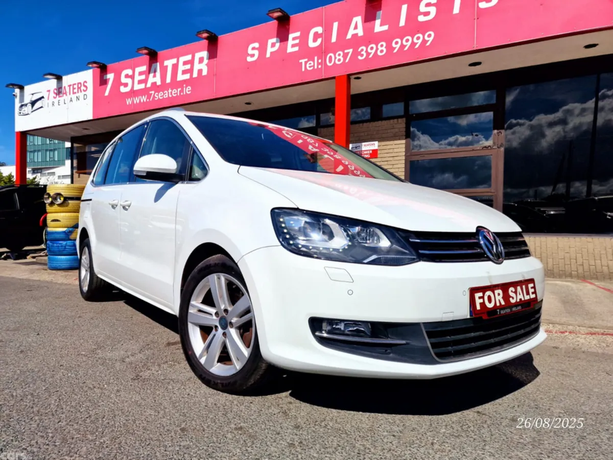 Volkswagen Sharan MPV, Petrol, 2017, White