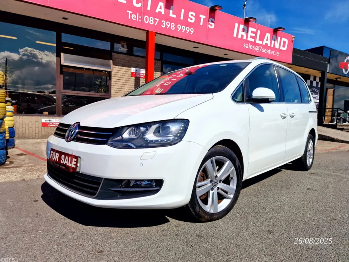 Volkswagen Sharan MPV, Petrol, 2017, White