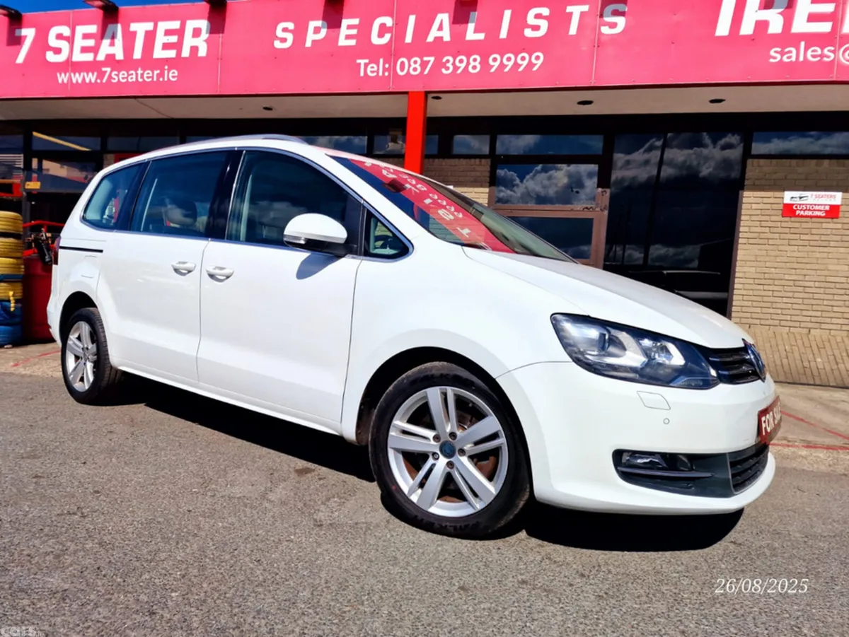 Volkswagen Sharan MPV, Petrol, 2017, White