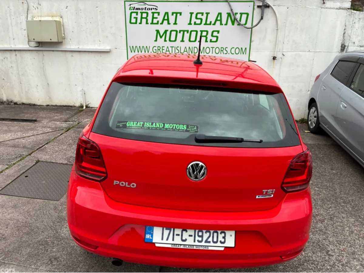 Volkswagen Polo Hatchback, Petrol, 2017, Red
