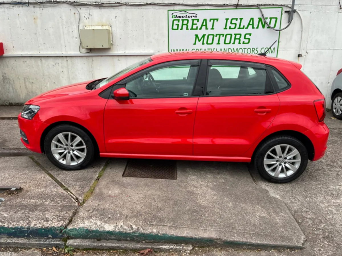 Volkswagen Polo Hatchback, Petrol, 2017, Red