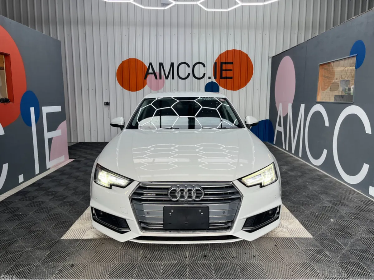 Audi A4 Saloon, Petrol, 2019, White