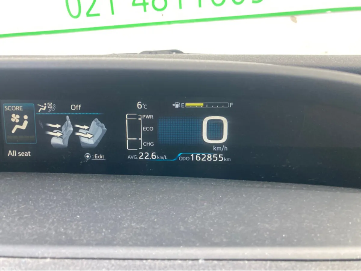 Toyota Prius Hatchback, Petrol Hybrid, 2016, Silver
