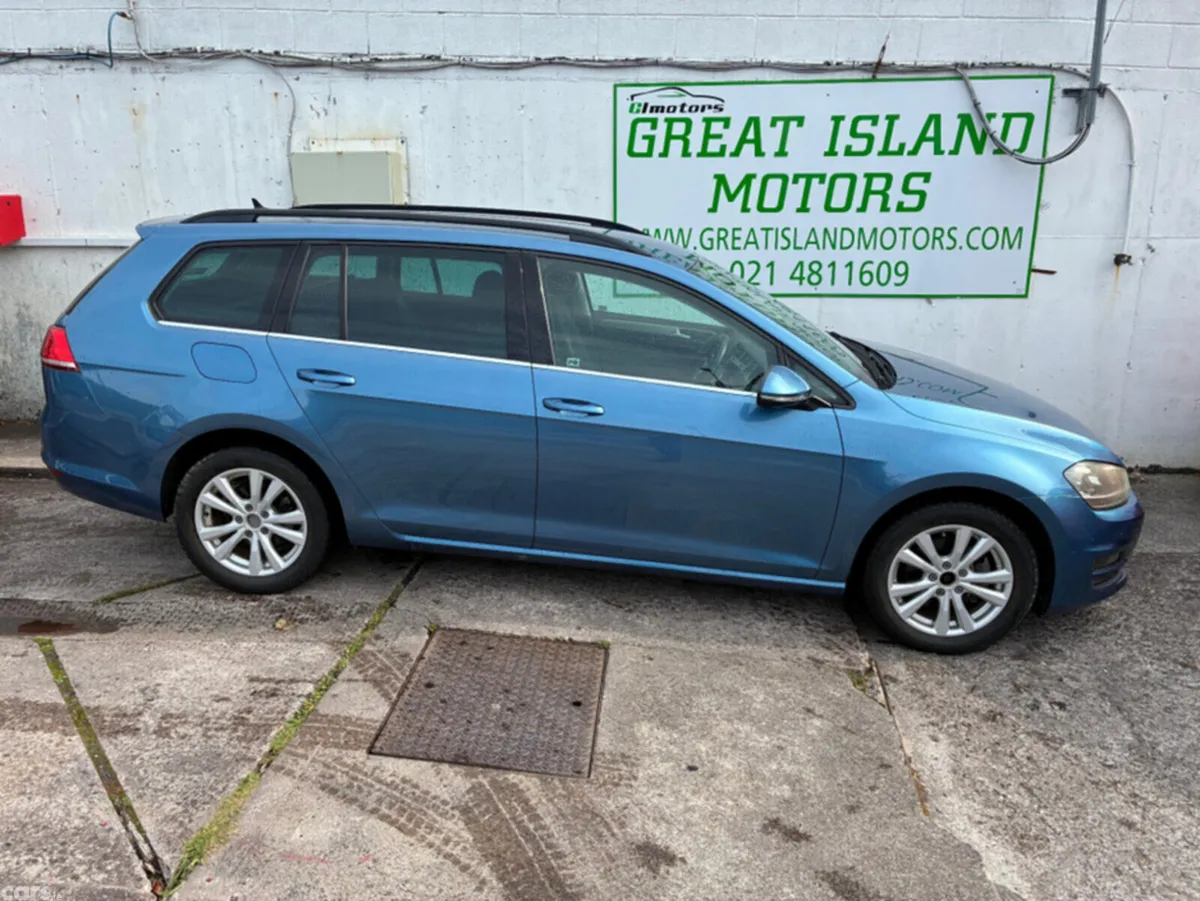 Volkswagen Golf Estate, Petrol, 2014, Blue