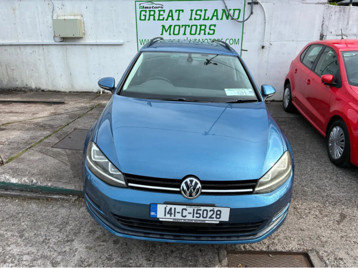 Volkswagen Golf Estate, Petrol, 2014, Blue