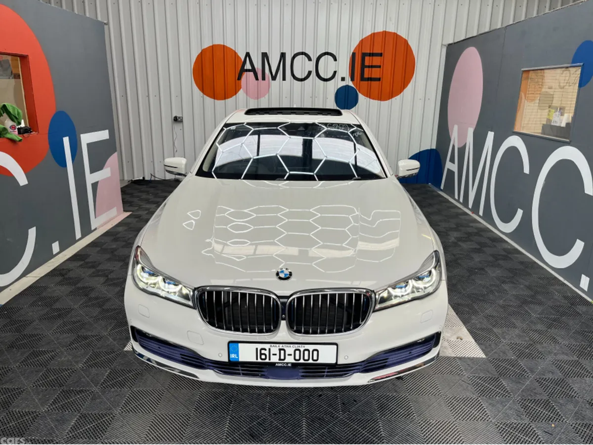 BMW 7-Series Saloon, Petrol Plug-in Hybrid, 2016, White
