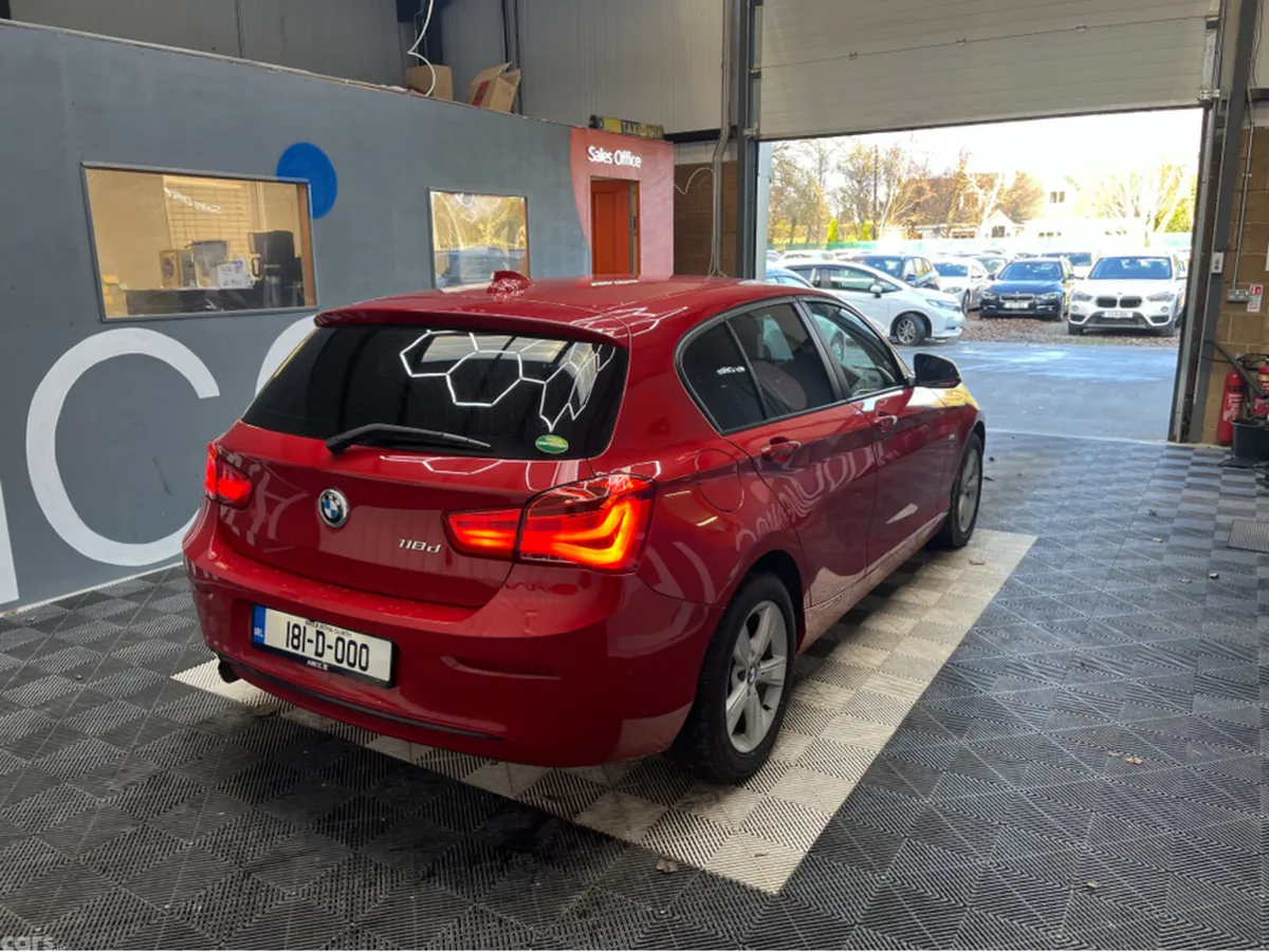BMW 1-Series Hatchback, Diesel, 2018, Red