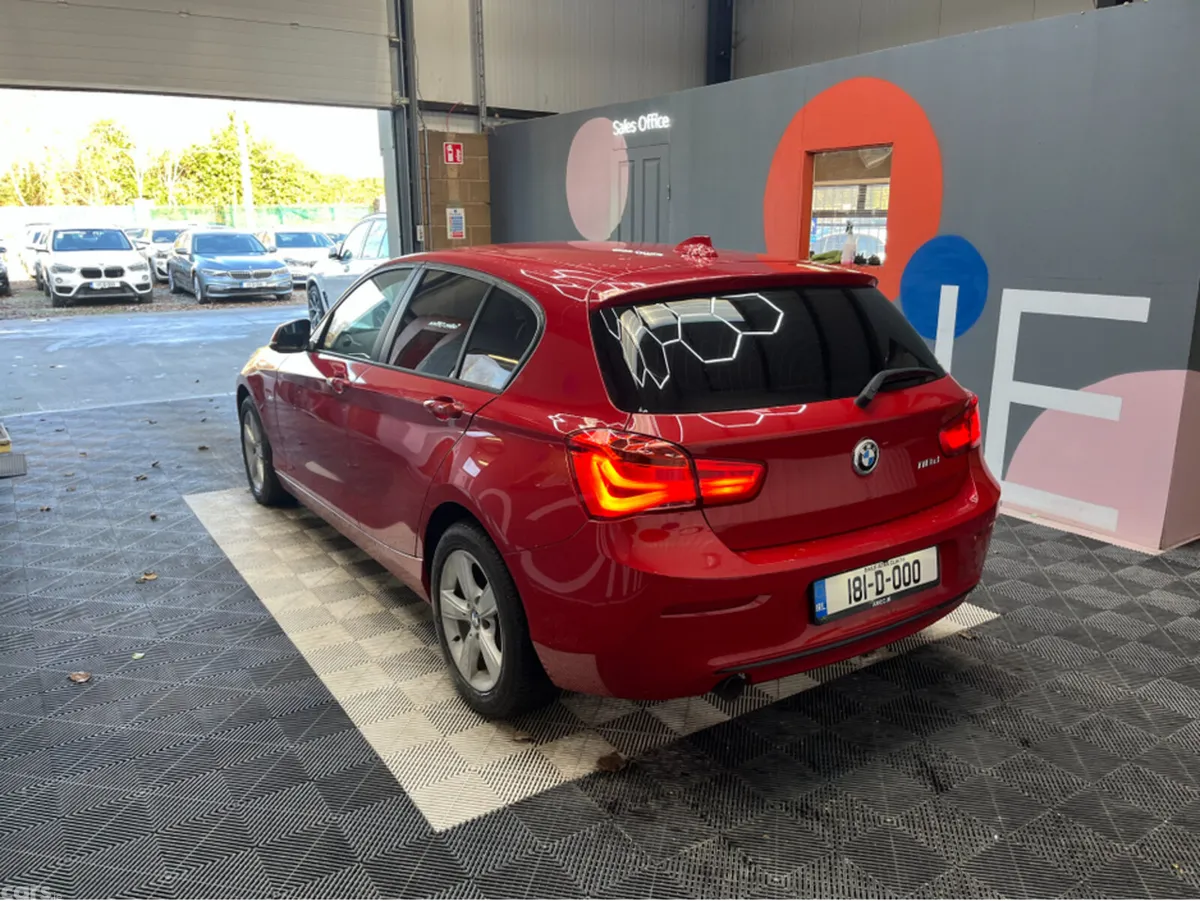 BMW 1-Series Hatchback, Diesel, 2018, Red