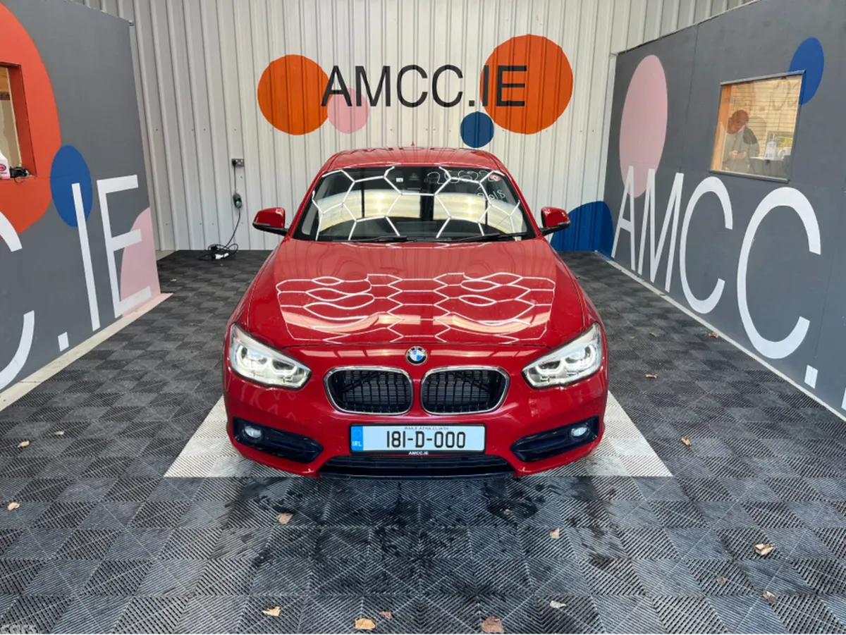 BMW 1-Series Hatchback, Diesel, 2018, Red