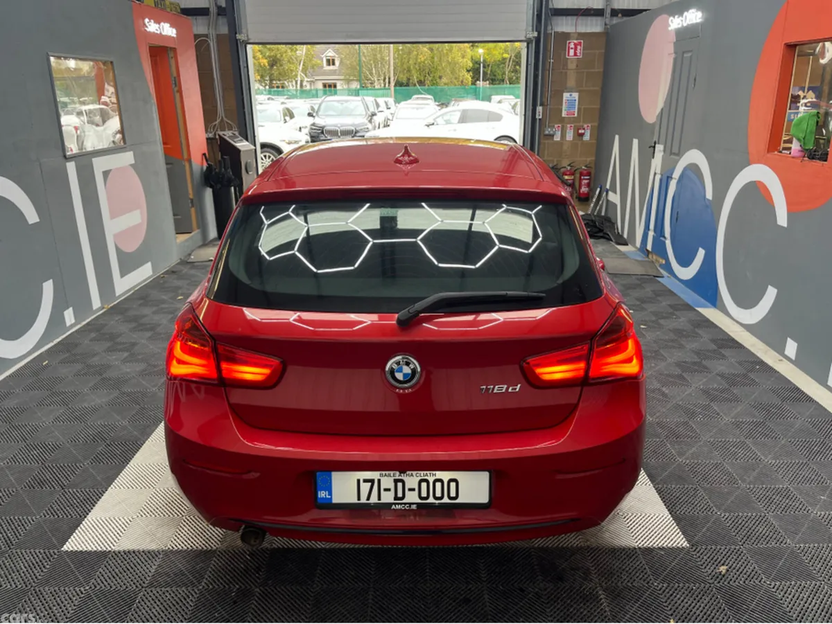 BMW 1-Series Hatchback, Diesel, 2017, Red