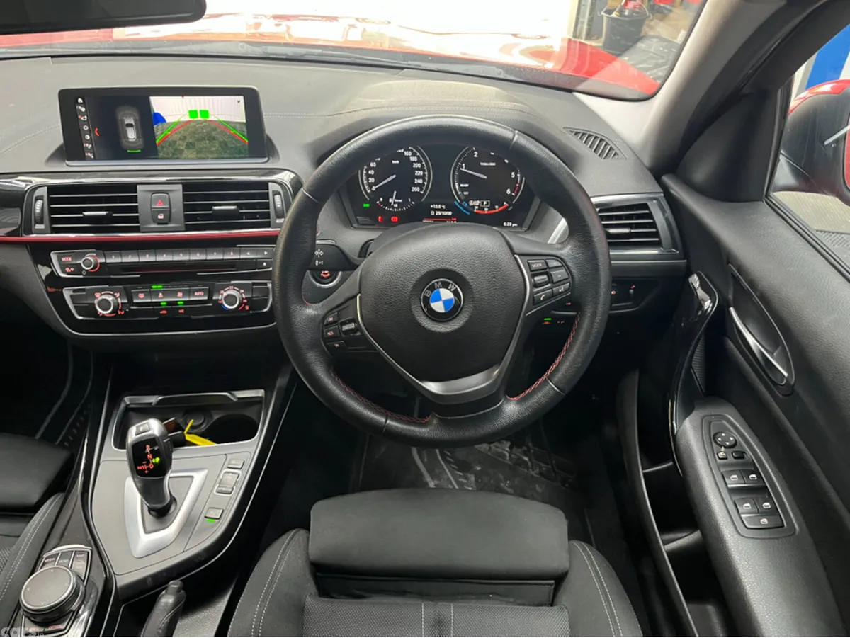 BMW 1-Series Hatchback, Diesel, 2017, Red