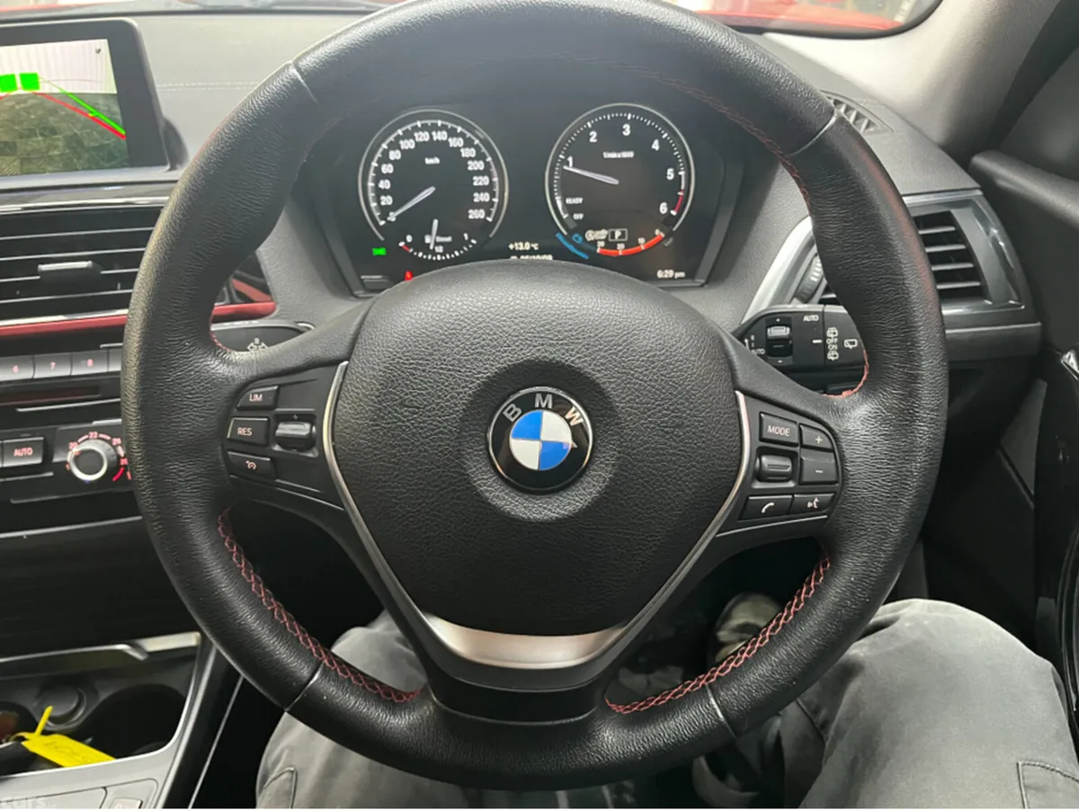 BMW 1-Series Hatchback, Diesel, 2017, Red