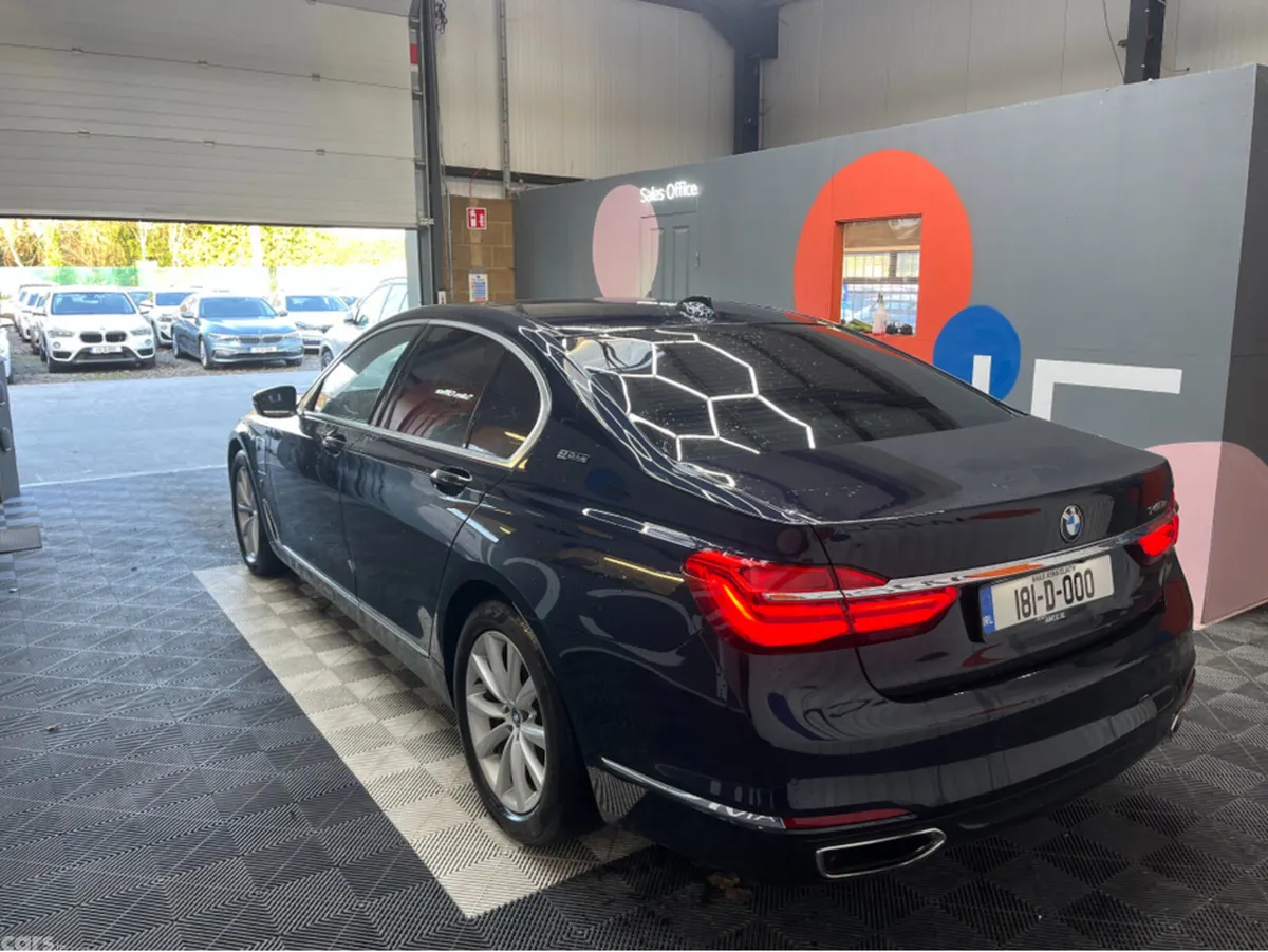 BMW 7-Series Saloon, Petrol Hybrid, 2018, Blue