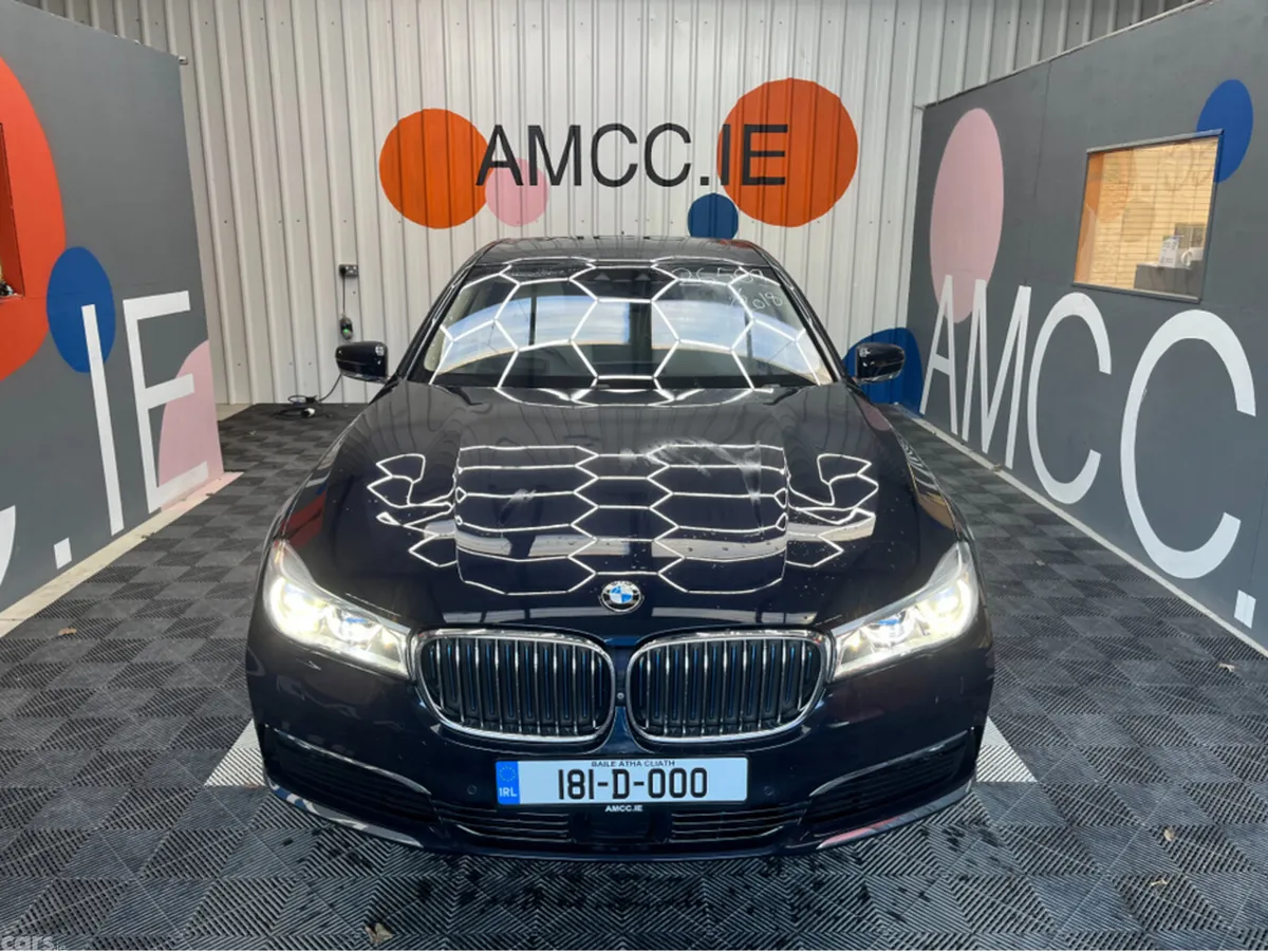 BMW 7-Series Saloon, Petrol Hybrid, 2018, Blue