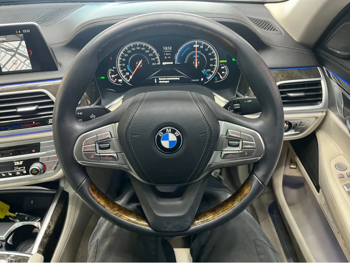 BMW 7-Series Saloon, Petrol Hybrid, 2018, Blue