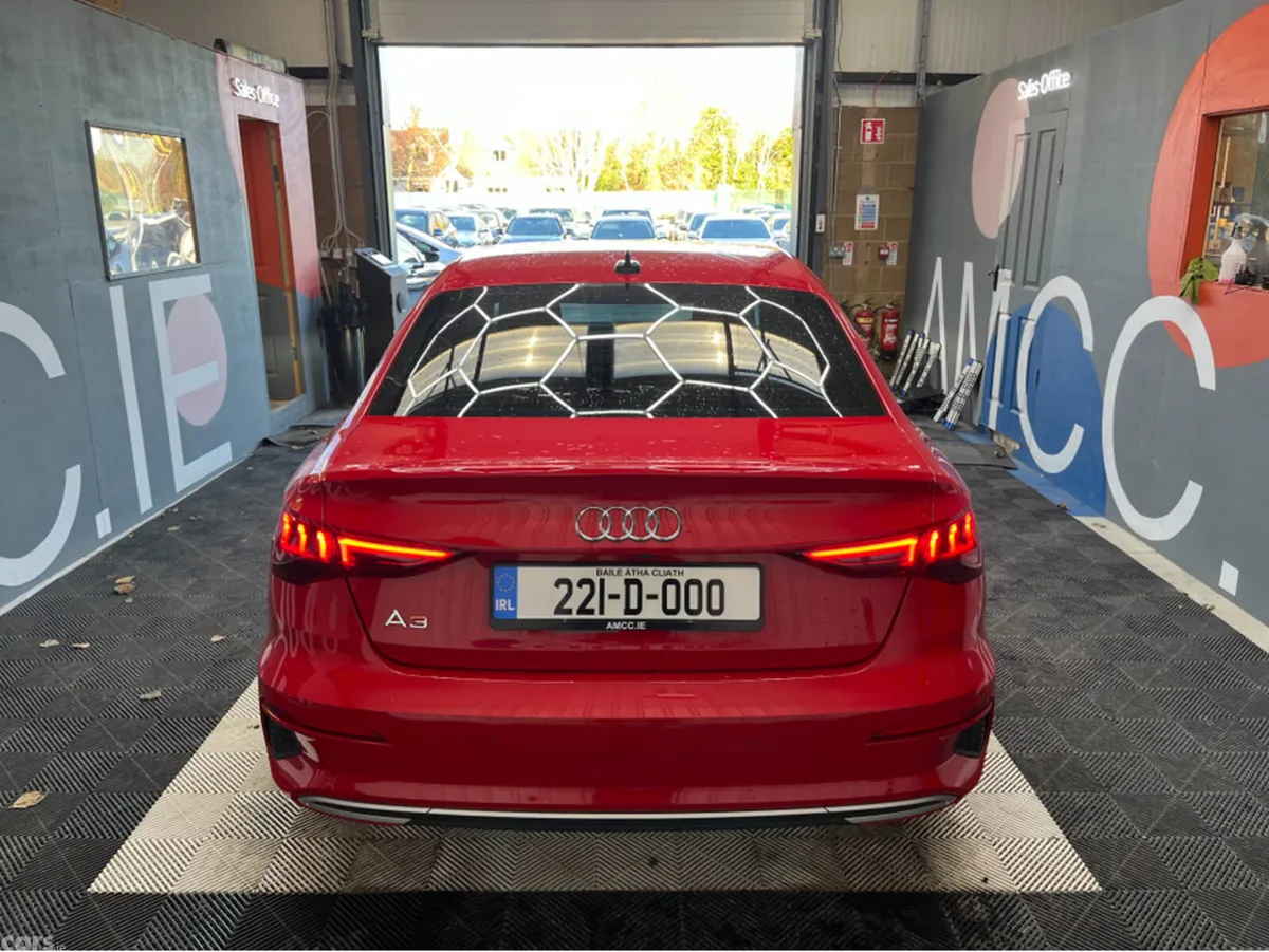 Audi A3 Saloon, Petrol, 2021, Red