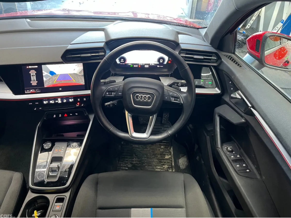 Audi A3 Saloon, Petrol, 2021, Red