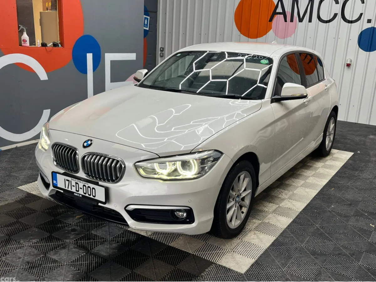 BMW 1-Series Hatchback, Diesel, 2017, White