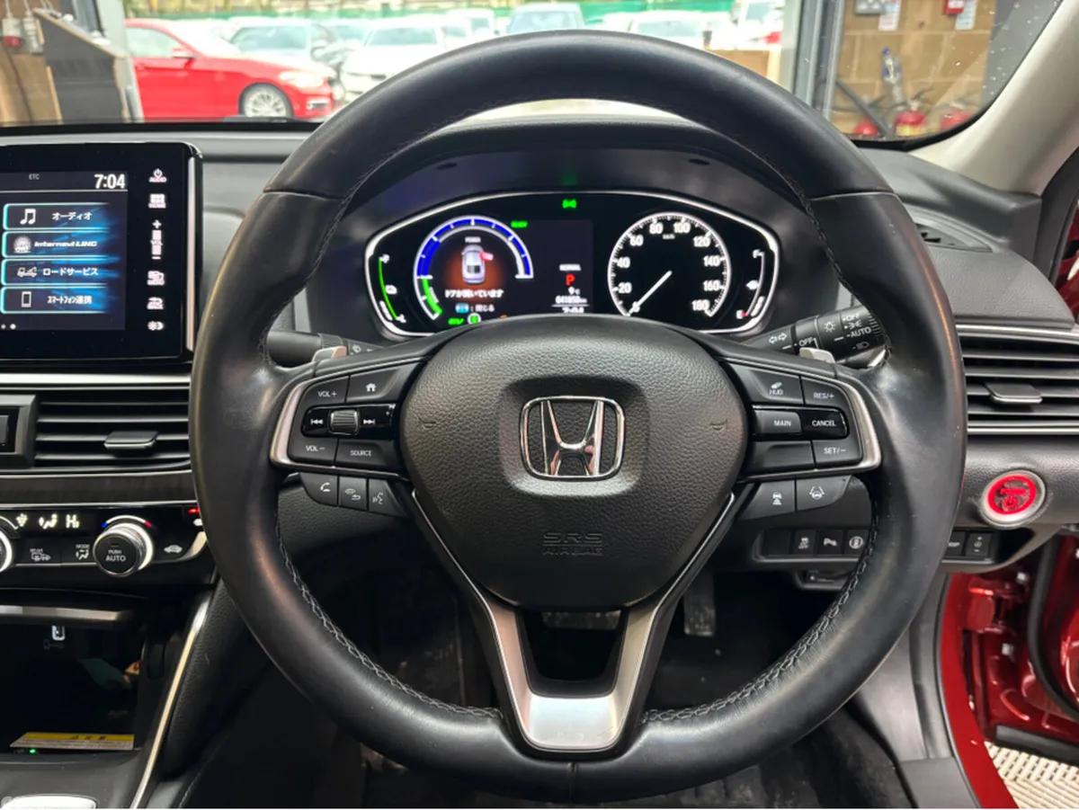 Honda Accord Saloon, Petrol Hybrid, 2022, Red