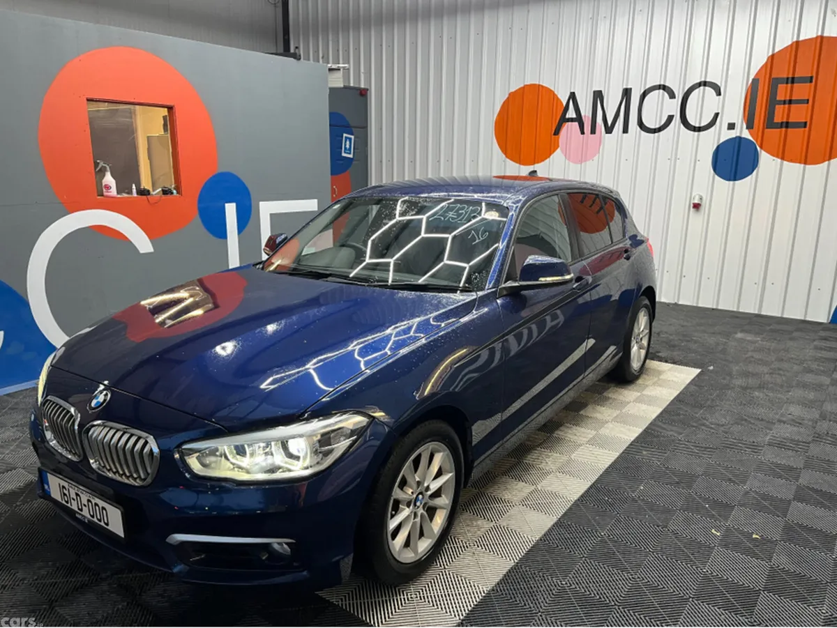BMW 1-Series Hatchback, Diesel, 2016, Blue