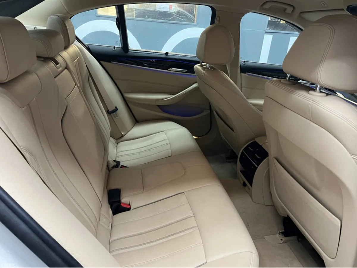 BMW 5-Series Saloon, Petrol Plug-in Hybrid, 2018, White