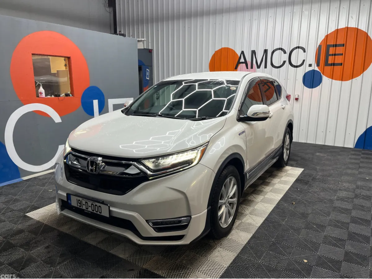 Honda CR-V SUV, Petrol Hybrid, 2019, White