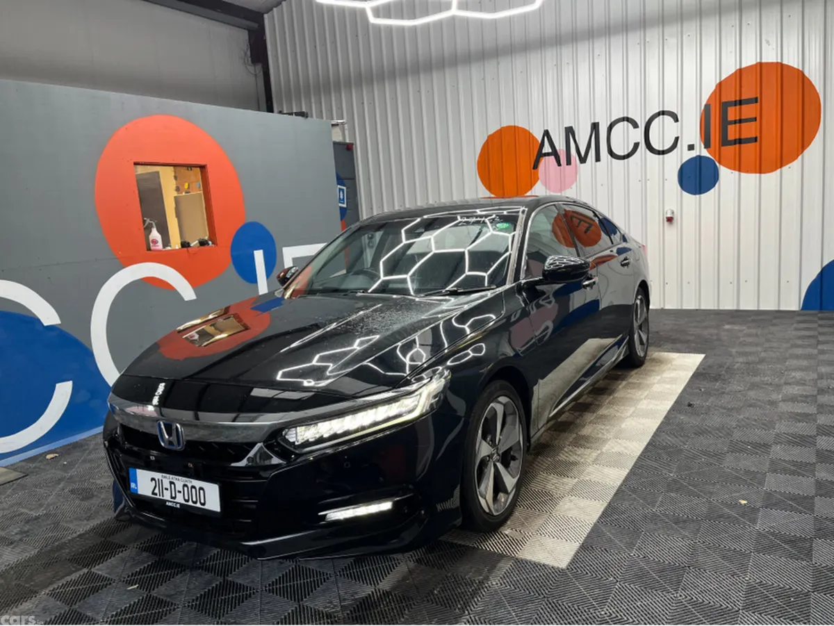 Honda Accord Saloon, Petrol Hybrid, 2021, Black