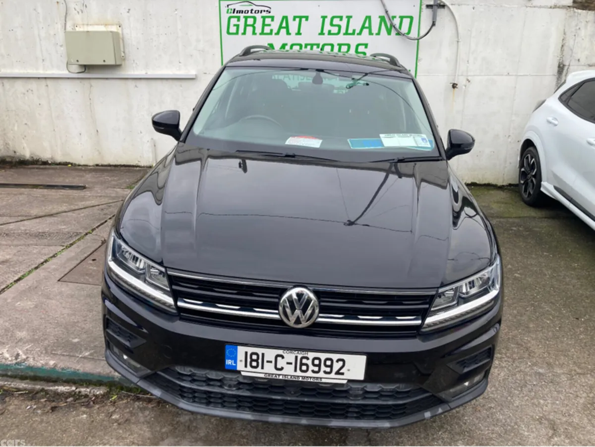 Volkswagen Tiguan Hatchback, Petrol, 2018, Black